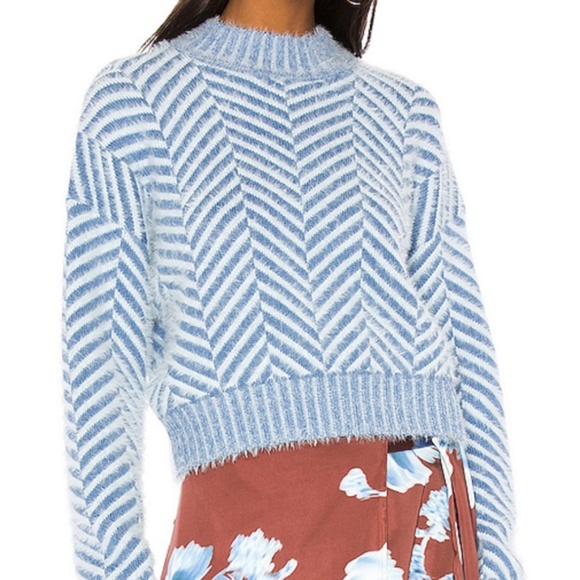 Brand-new with tag C/Meo Collective Stuck On You Sweater in blue - Picture 4 of 6